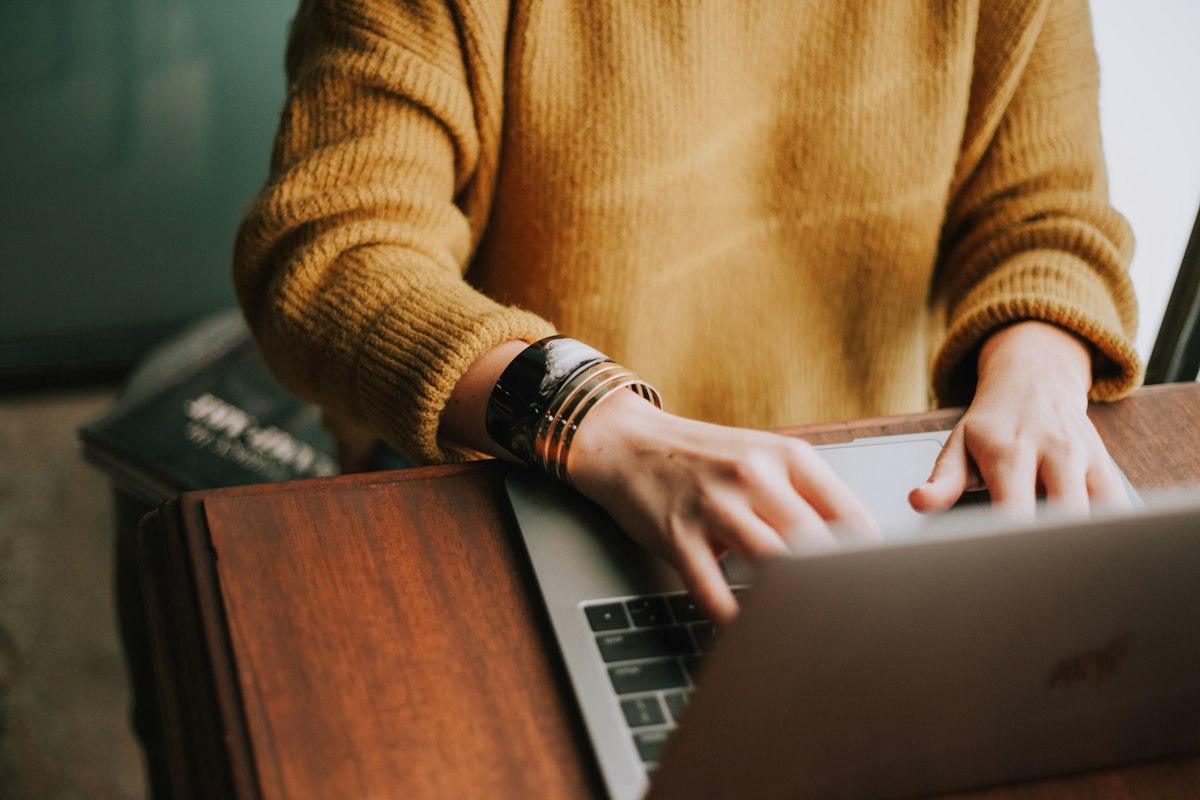 Freelancer planning at a desk